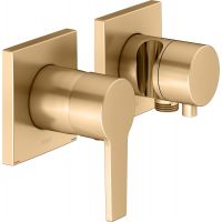 Keuco Edition 11 bateria prysznicowa podtynkowa mosiądz szczotkowany 51151251222