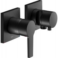 Keuco Edition 11 bateria prysznicowa podtynkowa czarny mat 51151371222