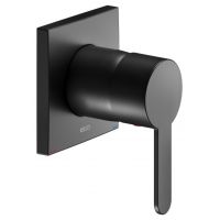Keuco IXMO Flat bateria prysznicowa podtynkowa czarny mat 59551370302