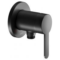 Keuco IXMO Flat bateria prysznicowa podtynkowa czarny mat 59552370301