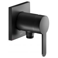 Keuco IXMO Flat bateria prysznicowa podtynkowa czarny mat 59552370302