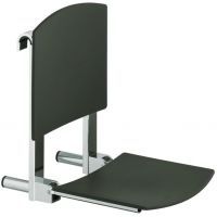 Keuco Plan Care siedzisko prysznicowe chrom-czarny-szary 34981010037