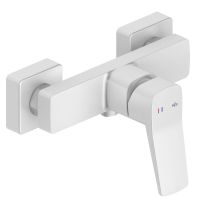 KFA Armatura Malaga bateria prysznicowa ścienna biała 4526-010-44