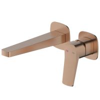 KFA Armatura Malaga bateria umywalkowa podtynkowa różowe złoto szczotkowane 4529-810-34
