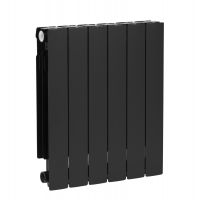 KFA Armatura ADR grzejnik pokojowy 67,2x48,3 cm podłączenie boczne czarny 764-060-81