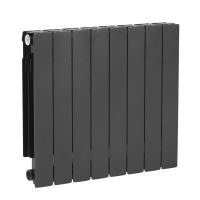 KFA Armatura ADR grzejnik pokojowy 67,2x64,4 cm podłączenie boczne grafitowy 764-080-61