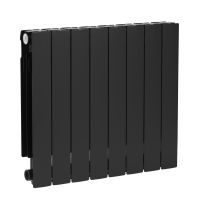 KFA Armatura ADR grzejnik pokojowy 67,2x64,4 cm podłączenie boczne czarny 764-080-81