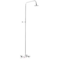 KFA Armatura Standard zestaw prysznicowy ścienny z deszczownicą chrom 306-711-00