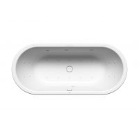 Kaldewei Centro Duo Oval wanna z hydromasażem 170x75 cm model 127 Body&Soul prawa biały 282760000001