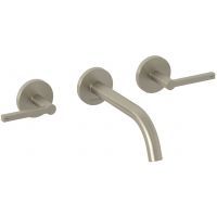 Kludi Nova Fonte Puristic bateria umywalkowa podtynkowa nikiel szczotkowany 20144N515