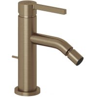 Kludi Nova Fonte Pura bateria bidetowa stojąca brązowy szczotkowany 20216N115