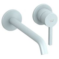 Kludi Nova Fonte Pura bateria umywalkowa podtynkowa niebieski mat 20245O415