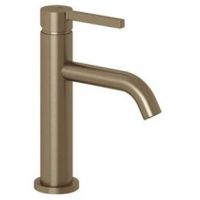 Kludi Nova Fonte Pura bateria umywalkowa stojąca brązowy szczotkowany 20266N115