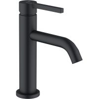 Kludi Nova Fonte Pura bateria umywalkowa stojąca czarny mat 202893915