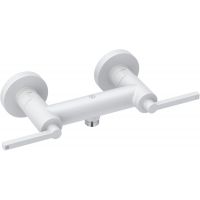 Kludi Nova Fonte Puristic bateria prysznicowa ścienna biały mat 207105315