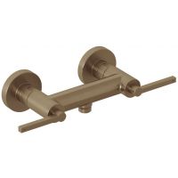 Kludi Nova Fonte Puristic bateria prysznicowa ścienna brązowy szczotkowany 20710N115