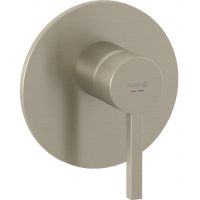 Kludi Nova Fonte Puristic bateria prysznicowa podtynkowa nikiel szczotkowany 20755N515