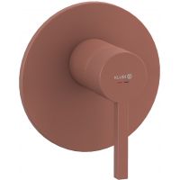 Kludi Nova Fonte Puristic bateria prysznicowa podtynkowa koralowy mat 20755O515