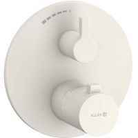 Kludi Nova Fonte Puristic bateria prysznicowa podtynkowa termostatyczna szaro-beżowy mat 20885O215