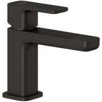 Kludi Renon bateria umywalkowa stojąca czarny szczotkowany 42290N275