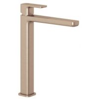 Kludi Renon bateria umywalkowa stojąca brązowy szczotkowany 42298N175