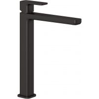 Kludi Renon bateria umywalkowa stojąca czarny szczotkowany 42298N275