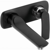 Kludi Balance bateria umywalkowa podtynkowa czarny mat/chrom 522468775