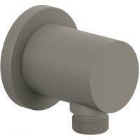 Kludi Nova Fonte Puristic przyłącze kątowe szary mat 20543O1-15