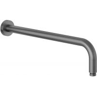 Kludi A-QA ramię prysznicowe 40 cm ścienne czarny szczotkowany 66514N2-00