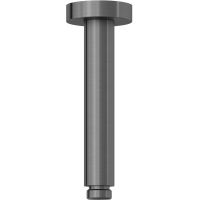 Kludi A-QA ramię prysznicowe 15 cm sufitowe czarny szczotkowany 66515N2-00