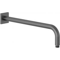 Kludi A-QA ramię prysznicowe 40 cm ścienne czarny szczotkowany 66534N2-00