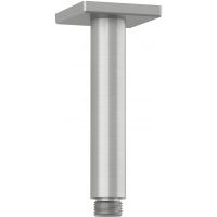 Kludi A-QA ramię prysznicowe 15 cm sufitowe nikiel szczotkowany 66535N5-00