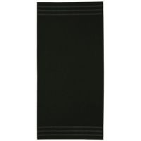 Kleine Wolke Royal Vegan ręcznik łazienkowy 30x50 cm bawełna 500 g czarny 3003926201
