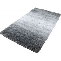 Kleine Wolke Oslo dywanik łazienkowy 90x60 cm prostokątny szary 4077977519