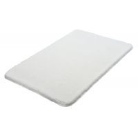 Kleine Wolke Relax dywanik łazienkowy 100x60 cm prostokątny polarny biały 5405115360