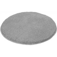 Kleine Wolke Relax dywanik łazienkowy 100x100 cm okrągły szary grey 5405189521