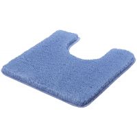 Kleine Wolke Relax dywanik łazienkowy 55x55 cm pod WC niebieski azur 5405723129