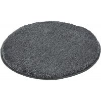 Kleine Wolke Relax dywanik łazienkowy 100x100 cm okrągły antracyt 5405901521