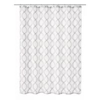 Kleine Wolke Classy zasłona prysznicowa 180x200 cm biała 5911100305