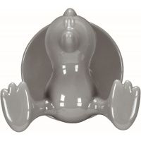 Kleine Wolke Jolly Hooks haczyk na ręcznik podwójny szary 8052977887