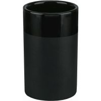 Kleine Wolke Deep kubek na szczoteczki ceramika czarny 8681926852