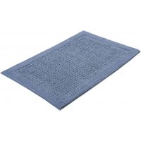 Kleine Wolke Net dywanik łazienkowy 90x60 cm niebieski 9171746519