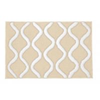 Kleine Wolke Piana dywanik łazienkowy 55x65 cm poliester beżowy 9180226539