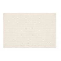 Kleine Wolke Punto dywanik łazienkowy 60x50 cm prostokątny biały 9182100433