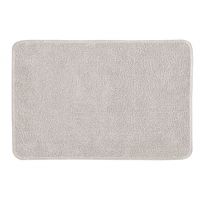 Kleine Wolke Marco dywanik łazienkowy 70x120 cm poliester jasny szary 9184146225