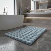 Kleine Wolke Cloud dywanik łazienkowy 120x70 cm prostokątny niebieski opal 9198649225