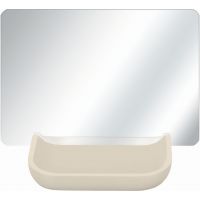 Kleine Wolke Tray Mirror lusterko kosmetyczne prostokątne beżowe 8476226886