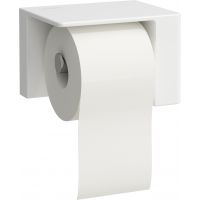 Laufen Val uchwyt na papier toaletowy lewy biały H8722810000001