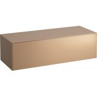 Laufen Sonar szafka 117 cm podumywalkowa wisząca z blatem miedziany połysk H4054200340411