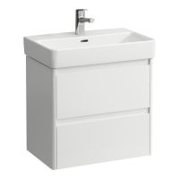 Laufen Base 2.0 szafka 57x36x51,5 cm podumywalkowa wisząca biała H4112621082611